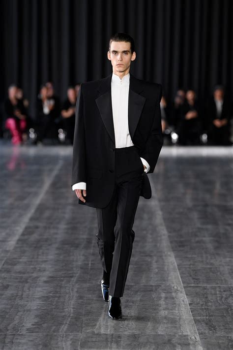 ysl men's fashion shows